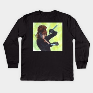 The Widow Kids Long Sleeve T-Shirt